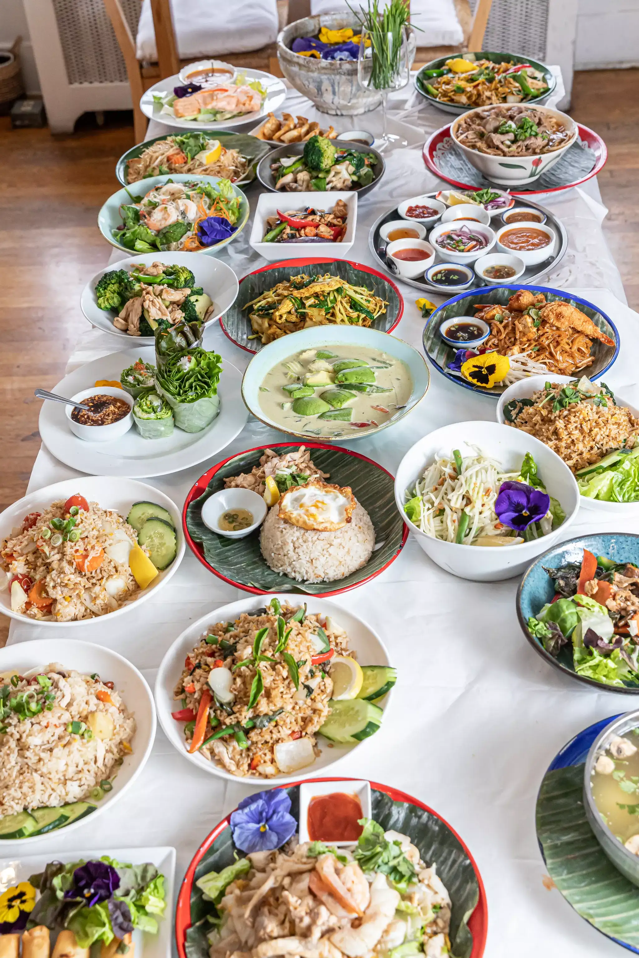 Thai dish from Djan's restaurant
